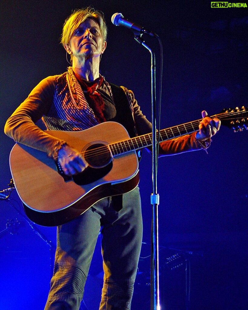 David Bowie Instagram - EUROPEAN LEG OF 2003 A REALITY TOUR CLOSES IN GLASGOW “So I said "So long" and I waved bye-bye...” David Bowie ended the final show of the 2003 European leg of his A Reality Tour at the Glasgow SECC on the 28th November 2003, twenty years ago tonight. Glasgow was without doubt one of the best shows on the tour, but don't take our word for it...read on for a few snippets of reviews from the Scottish press the following morning: ------------------------------------------------------------------------------------------------------------- The Scotsman - Five Star review by Fiona Shepherd NOW is a good time to be David Bowie, and a good time to be a fan of David Bowie. The Thin White Duke looked more dazzling than ever, his voice is in supple shape and, thanks to his wonderful intuitive band, everything else sounds great too. ...In 2003, this ultra-cool 50-something has wired back into the spirit, the strut and the stance that makes him peerless still. ------------------------------------------------------------------------------------------------------------- The Herald ...The 56-year-old has consistently proved through this current tour that age is no barrier to performance. He wowed fans with a raft of classics, obscure gems, and tracks from Reality, his new album. ------------------------------------------------------------------------------------------------------------- The Sun DAVID BOWIE gave his Scots fans a Reality check last night. The rock legend put on a stunning show for an 8,000 sell-out crowd at the SECC in Glasgow as he wound up the British leg of his world-wide tour. The 56-year-old superstar wowed fans by opening with classic hit Rebel Rebel before plugging songs from his new album, Reality. ...It was Bowie at his best. ------------------------------------------------------------------------------------------------------------- The images here were taken by @BlamSnap on the night. #BowieARealityTour