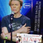 David Bowie Instagram – WHERE WERE YOU ON 8TH SEPTEMBER 2003?

“Welcome to Reality…”

Next Friday the 8th September sees the 20th anniversary of Bowie’s live Reality album showcase in London and broadcast to cinemas around the globe.

Were you at the show at Hammersmith’s Riverside or did you watch it at a cinema? Tell us about it in comments.

#RealityAtRiverside