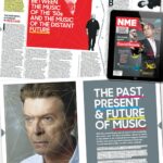 David Bowie Instagram - WHEN NME RELAUNCHED WITH AN EXCLUSIVE BOWIE COVER “Me, I'm fresh on your pages...” Ten years ago this month (12th October, 2013), NME magazine launched a new look with a special Bowie 12-page cover feature. Under the headline: “David Bowie He’s back…again! ” the feature included the following... Personal portraits of The Man Who Owned The Year, by: James Murphy, Faris Badwan, Trent Reznor, St Vincent, Black Francis and Irvine Welsh. The stunning Bowie cover was another NME exclusive taken by Jimmy King. Hat’s off to him for so many great portraits of DB that year. Here’s a bit from NME editor Mike Williams on the new look popular music weekly... “You could call the changes to NME a redesign, but we prefer to think of it as a reinvention. And in the spirit of reinvention, only one artist could grace this week’s cover: David Bowie. David Bowie is the cosmic umbilical cord that connects the past, present and future of music. The new NME aims to be the definitive guide to all the above.” Impressive 60" x 40" billboard posters featuring the Bowie cover barely survived the onslaught from ambitious fans hoping to remove them in one piece. #BowieNME
