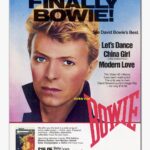 David Bowie Instagram - DAVID BOWIE VIDEO EP IS FORTY “You could look into my eyes...” Around about now, forty years ago, the David Bowie Video EP was released on VHS along with a laser disc in the US and Japan. Containing the promo videos from the Let's Dance album; Let’s Dance, China Girl and Modern Love, this release was the only source of the uncensored China Girl video. To the YouTube generation this probably doesn’t seem a particularly big deal, but forty years ago it was. And if it took your fancy, you could even dwell on a naked David Bowie’s posterior: https://www.youtube.com/watch?v=iK6gAbZdhDc (Linktree in bio) If you’re wondering about the seemingly gratuitous use of a Tony McGee Bowie portrait, a mono image from this session was colourised for the US advert. 📸 Tony McGee #BowieLetsDanceVideoEP #BowieTonyMcGee #BowieLetsDance #Bowie1983