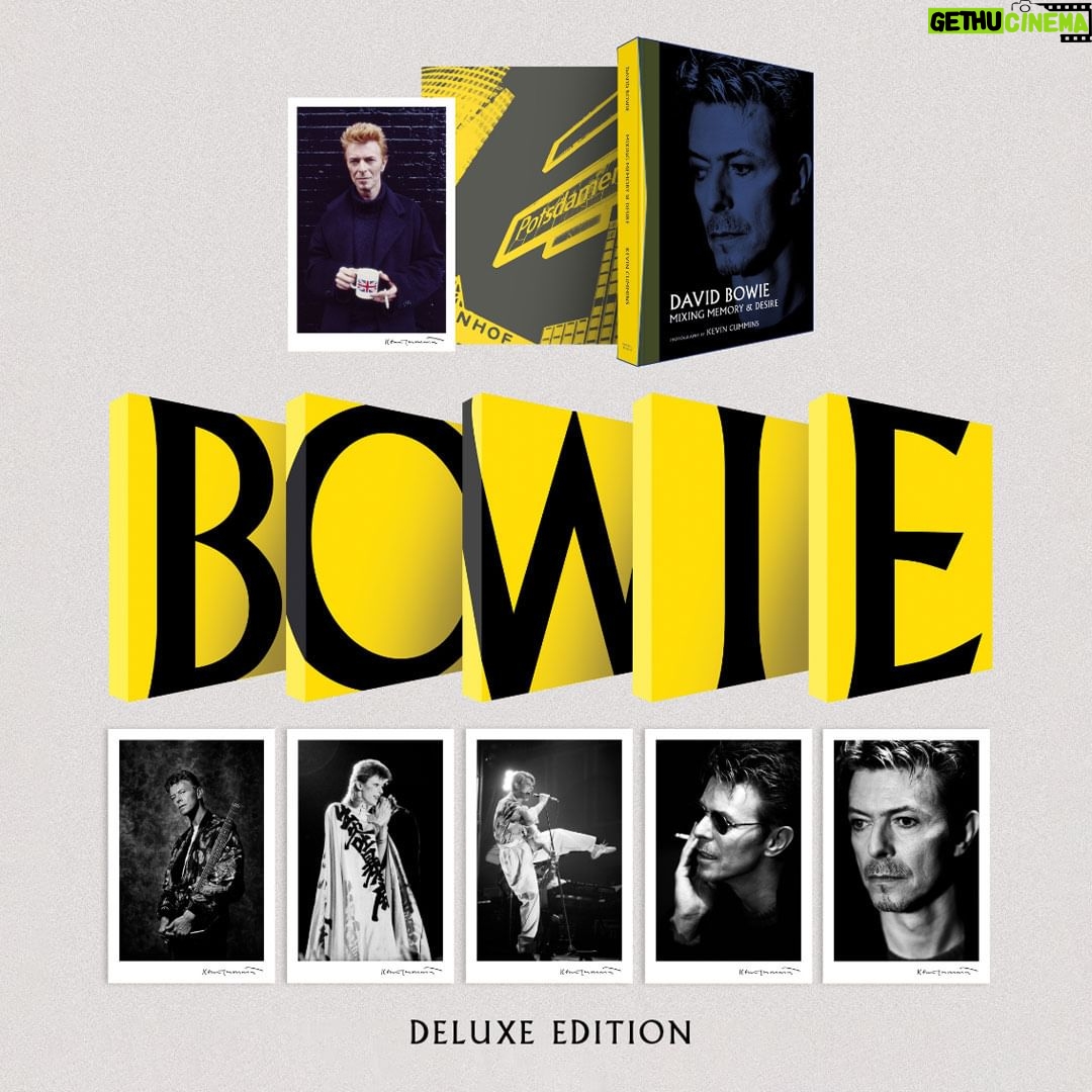 David Bowie Instagram - KEVIN CUMMINS’ BOWIE BOOK EDITIONS “Blinded with desire...” We told you about David Bowie Mixing Memory & Desire: Photographs by Kevin Cummins a year ago, almost to the day. (KEVIN CUMMINS’ BOOK OF BOWIE PHOTOS DUE NEXT YEAR) The book is now available to pre-order in various formats here: https://linktr.ee/bowiekevincummins (Linktree in bio) Kevin Cummins said: “Bowie’s music was vital to me as a teenager. It continues to play a large part in my life today. I can honestly say that photographing Bowie while still in my teens, played a huge part in my wanting to photograph musicians for a living.” + - + - + - + - + - + - + - + - + - + - + - + - + - + "KEVIN CUMMINS HAS ALWAYS BEEN WHERE THE CULTURAL ACTION IS. MIXING MEMORY & DESIRE WILL MAKE YOU SEE DAVID BOWIE IN A SURPRISING AND STIMULATING NEW WAY." - PAUL MORLEY "WHAT A PRIVILEGE IT IS FOR US THAT KEVIN CUMMINS WAS THERE TO CAPTURE THIS JOURNEY. HIS WONDERFUL BOOK SHOWS US EXACTLY WHY BOWIE WAS SO UNIQUE." - NOEL GALLAGHER "KEVIN BRILLIANTLY CAPTURES THE ESSENCE OF THE GREAT MAN IN THESE REMARKABLE PHOTOGRAPHS." - GOLDIE + - + - + - + - + - + - + - + - + - + - + - + - + - + #BowieCummins