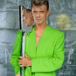 David Bowie Instagram - Brian Aris took this one of that bloke out of Tin Machine in Dublin in 1991. Good, innit? #BowieReflections