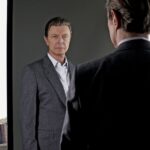 David Bowie Instagram – Jimmy King was responsible for creating many striking images of David Bowie, and this shot from 2013 is no exception.

#BowieReflections