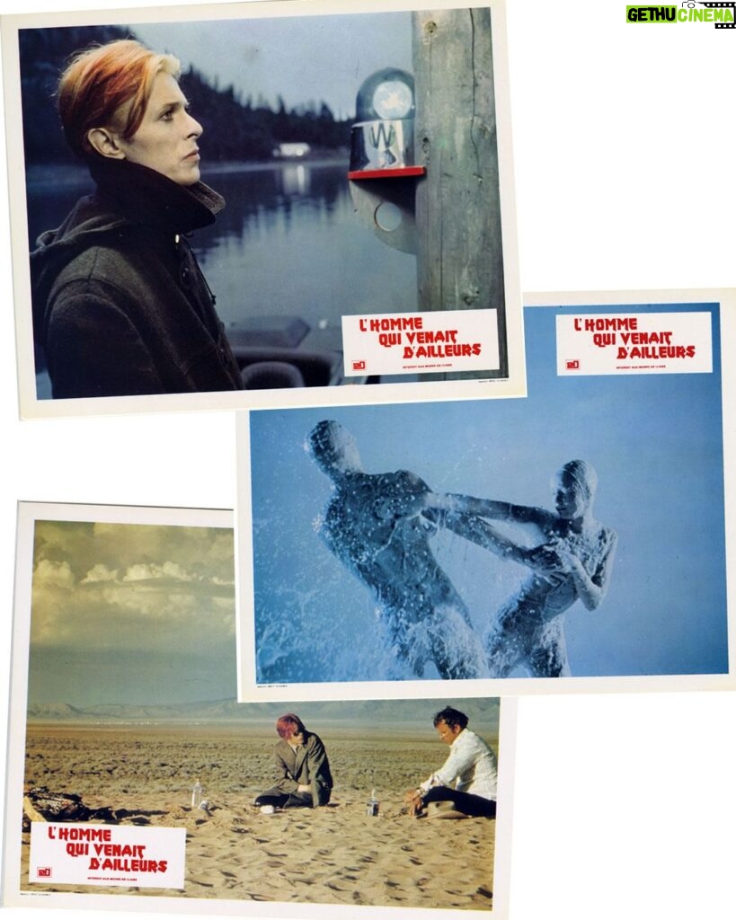 David Bowie Instagram - RANDOM BOWIE COLLECTABLE – 001: TMWFTE FRENCH LOBBY CARDS “Hallo Spaceboy...” Here’s a new feature we’ll be running if it doesn’t prove to be a bit too niche. We’ll be looking at Bowie collectables with the focus on the possible pitfalls associated with each item. The spin-offs associated with a film’s release would be too long to list here, suffice to say, lobby cards are a gentle way in for the novice collector and a rewarding one at that. Lobby cards are a set of stills from a film which are displayed in the lobby or foyer of a cinema. Most commonly around A4 in size, they are usually printed on card, and sometimes thinner glossy paper. Lobby cards were usually sent to cinemas or handed out at press conferences in envelopes along with press kits and posters. Today we’re showing you the 24 cards that were issued for the French release of The Man Who Fell To Earth (L'HOMME QUI VENAIT D'AILLEURS) in which David played T J Newton. (The French title translates to The Man From Elsewhere) Even if you only concentrated on memorabilia from The Man Who Fell To Earth, it’s unlikely that your collection would ever be complete. But lobby cards are a great thing to concentrate on if you find them appealing. The reason we’ve started on this one is because there is currently a plethora of these on online auction sites. But there are a few things to bear in mind before you shell out. Many of these sets have been split up with the cards being sold individually. This is one of the reasons it’s so hard to find a complete set of L'HOMME QUI VENAIT D'AILLEURS cards these days. Things to bear in mind are how many cards were originally in the set, often incomplete sets are offered with no mention that they aren’t complete. Also, ask the seller if they are genuine or reproductions of some kind? Some of this knowledge can only be gained through experience. At least five countries around the globe (probably more) produced lobby card sets for TMWFTE, though this French set of 24 contains the most, there were just 8 in the UK set, for example. #RandomBowieCollectable #BowieTMWFTE #BowieLobbyCard (Continued in comments)
