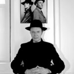 David Bowie Instagram - BOWIE AND BURROUGHS IN ROLLING STONE 50 YEARS AGO TODAY “If you want it, boys, Get it here thing…” Fifty years ago today on 28th February 1974, Rolling Stone published a double interview with William Burroughs and David Bowie overseen by Craig Copetas. Titled Beat Godfather Meets Glitter MainMan the interview took place on 17th November 1973 in Bowie’s London home, with pictures taken by Terry O’Neill. It’s a fascinating read, and a great snapshot of the time, You can read the full thing here over on the brilliant Bowie resource, Bowie Golden Years: https://www.bowiegoldenyears.com/press/74-02-28-rolling-stone.html (Linktree in bio) Before you go though, it may be worth bearing this snippet in mind from the interview... + - + - + - + - + - + - + - + - + - + - + - + - + Bowie: I change my mind a lot. I usually don't agree with what I say very much. I'm an awful liar. Burroughs: I am too. Bowie: I'm not sure whether it's me changing my mind, or whether I lie a lot. It's somewhere between the two. I don't exactly lie, I change my mind all the time. People are always throwing things at me that I've said and I say that I didn't mean anything. You can't stand still on one point your entire life. + - + - + - + - + - + - + - + - + - + - + - + - + Aside from Terry’s images, the colour shot is of the hand-coloured Wild Boys badge Bowie made. He is pictured wearing it at Studio 54. The final image is Jimmy King’s portrait of Bowie sat beneath one of Terry’s portraits in 2013. #BowieBurroughs #BowieRollingStone #BowieONeill