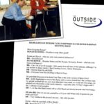 David Bowie Instagram - DAVID AND RONAN’S 25-YEAR-OLD BOWIENET CHAT “Nowhere, Shampoo, TV, come back, Boy's Own…” Today we look back 25 years to January 30th, 1999, and another BowieNet chat, which took place in the offices of Outside in London. David was chatting with Boyzone singer, Ronan Keating. Thanks to Paul Kinder over at BowieWonderworld, you can read the full transcript here: https://www.bowiewonderworld.com/chats/dbchatronan0199.htm (Linktree in bio) #BowieNet #BowieNetChat
