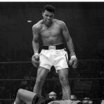 David Castañeda Instagram - At 13 I had you on my bedroom door. Moving to the US from Mexico, you were the first thing I saw in the morning and last thing I saw at the end of my day. You made this kid believe that anything was attainable, regardless of what obstacles lied ahead. #champ #ali