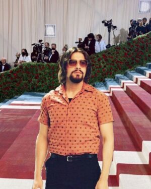 David Castañeda Instagram - I’m here. Met Gala 2020 @victoria_vieiraaa