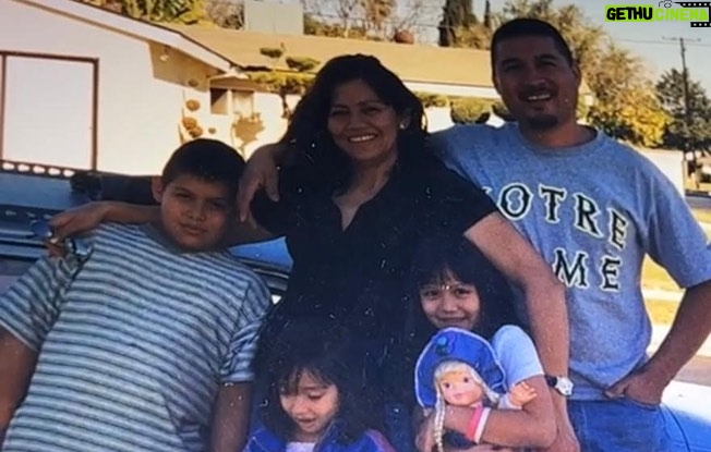 David Castañeda Instagram - The last photo was when we first moved to the US. My father is not a notre damme fan. That shirt was just one of many great deals my mom found at yard sales. Every Saturday morning since i could remember, yard sales. To this day. Yard sales. Thanks @photobookmagazine