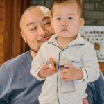 David Chang Instagram – Happy belated 2nd birthday Gus!!! 

Your first @milkbarstore cake too