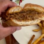 David Chang Instagram – When I have a layover in Cancun…I stay at this airport hotel specifically to eat this sandwich: “The John Borda”…it’s like a Philly cheesesteak crossed with a little but of a torta. Delicious. Courtyard by Marriott Cancun
