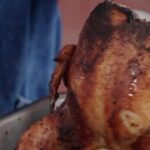 David Chang Instagram - Cooking beer can chicken…(second time) First time I tried to make it I crashed and burned it wasn’t pretty. Second time is looking a little better…still crashed but tasted great. The tiny chicken seasoned with @momofukugoods spicy salt and @athleticbrewing (cerveza athletica makes a great pan sauce)