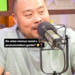 David Chang Instagram – A terrible idea that is a good idea: add phonetic pronunciation of vineyards and producers on wine lists. People will buy more wine @ringer @davechangshow