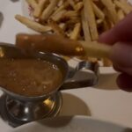 David Chang Instagram – Sorry ketchup and mayo….au poivre sauce is the best condiment for French fries. Musso & Frank Grill