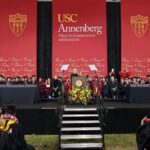 David Chang Instagram - Commencement speech time @uscannenberg…congrats to the all 2023 graduates 🎓. I guess I’m rooting for the Trojans now 🙏 #fighton