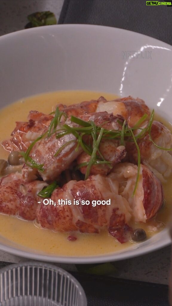 David Chang Instagram - “I think it’s the best sauce I’ve ever made.” -@davidchang The full recipe for David’s Dashi Butter Sauce from the Surf and Turf episode is available now via the link in our bio. And don’t miss our next all-new LIVE episode of #DinnerTimeLive on Tuesday at 4pm PT / 7pm ET only on @Netflix!