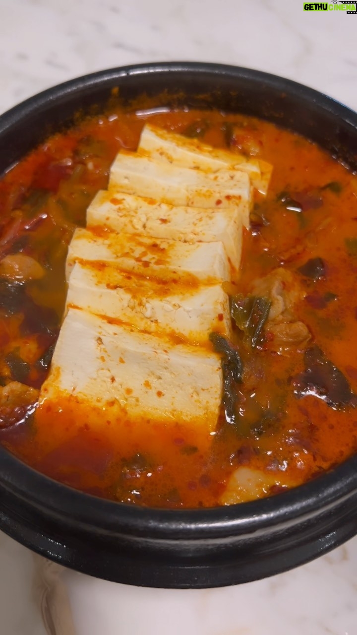 David Chang Instagram - Made a nice dinner tonight…even made onsen tamago (which is hard to do when you are just using your finger to test the water) Sake gohan w yuzu, sesame, momofuku aged soy sauce Kimchi jigae w minced pork shoulder Squash & tofu soup simmered Kobocha squash