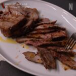 David Chang Instagram - This week’s #DinnerTimeLive with @davidchang had so many layers. Did anyone count how many layers there were in the Timparmo? Was it 30? Wait… that’s how many meatballs Bill Simmons eats in a month (approximately). We’ll get back to you on the exact math later. If you missed the #DavidCooksItalian episode featuring guests @bertkreischer & @billsimmons–it’s streaming NOW on @netflix!