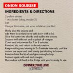 David Chang Instagram - WARNING: Onion Soubise will make you cry! First because you gotta cut up those onions and then AGAIN when you add it to David’s absolutely heavenly potato chip, fried egg, and caviar menu item from the #HighLow episode. Will you be trying this Onion Soubise recipe on your own potato chip and egg creation? Tag us to show us how yours turned out! Full recipes from #DinnerTimeLive’s High-Low Menu are available now via the link in bio!