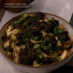 David Chang Instagram - Last night on @dinnertimelive was wild! Big shout-out to @sethrogen and @ikebarinholtz for bringing the laughs and seriously impressive eating skills. No caviar was wasted in the filming of last nights episode. We won’t cook like that very often! Thanks uncle Ted! Every week we’re trying to push ourselves, trying new things, making new mistakes and shifting gears. Cooking live with —no script, no second chances, no commercial breaks…while hosting guests and talking and keeping time. It’s much harder than it looks. It feels like we’re opening a new restaurant with a new menu every Tuesday at the row DTLA. Grateful for Netflix giving me this platform. I’m on the stoves prepping and cooking solo, but the real magic is the team making it all come together off-camera 🙏 Missed the live show? Catch up on all the episodes now on @netflix. #dinnertimelive ROW DTLA