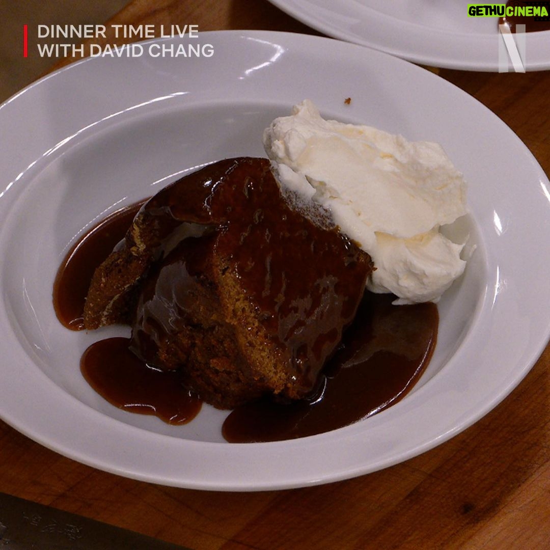David Chang Instagram - SPOILER ALERT: This week's Surf and Turf meal was full of surprises! A hay fire, instant pickles, a brussels sprouts menu swap, a kitchen assist from @fortunefeimster, and a homemade pound cake from @terrycrews! What was your favorite moment from this episode? Let us know in the comments below! #DinnerTimeLive with @davidchang is streaming NOW on @netflix!