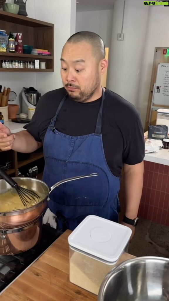 David Chang Instagram - We try and make an off the cuff, 12-course thanksgiving meal under 2 hours…no bs, swap outs of mistakes or food edits. A guest appearance by the great @pizzeriabianco. Watch on the @majordomomedia YouTube channel. Link in bio.