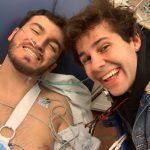 David Dobrik Instagram – Surprisingly getting my ears pierced wasn’t the dumbest decision made this week