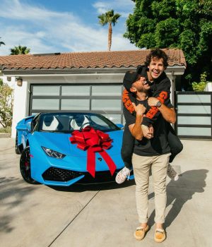 David Dobrik Instagram - This is nuts lol. I got to surprise Heath today with a Lamborghini. Absolutely ridiculous. Thank you thank you for making this my job. We are all still crying lol