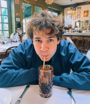 David Dobrik Instagram - Natalie offered to pay for lunch then proceeded to use my credit card hahah