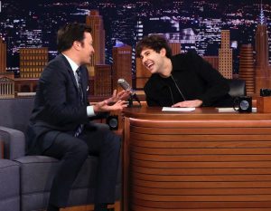 David Dobrik Instagram - Absolute dream. I’m crying. Thank you guys and thank you @fallontonight for taking my late night virginity 😊