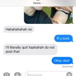 David Dobrik Instagram – Natalie told me she would quit if I posted this (finally I can get rid of her.) Taking these earrings out in 3 days lol