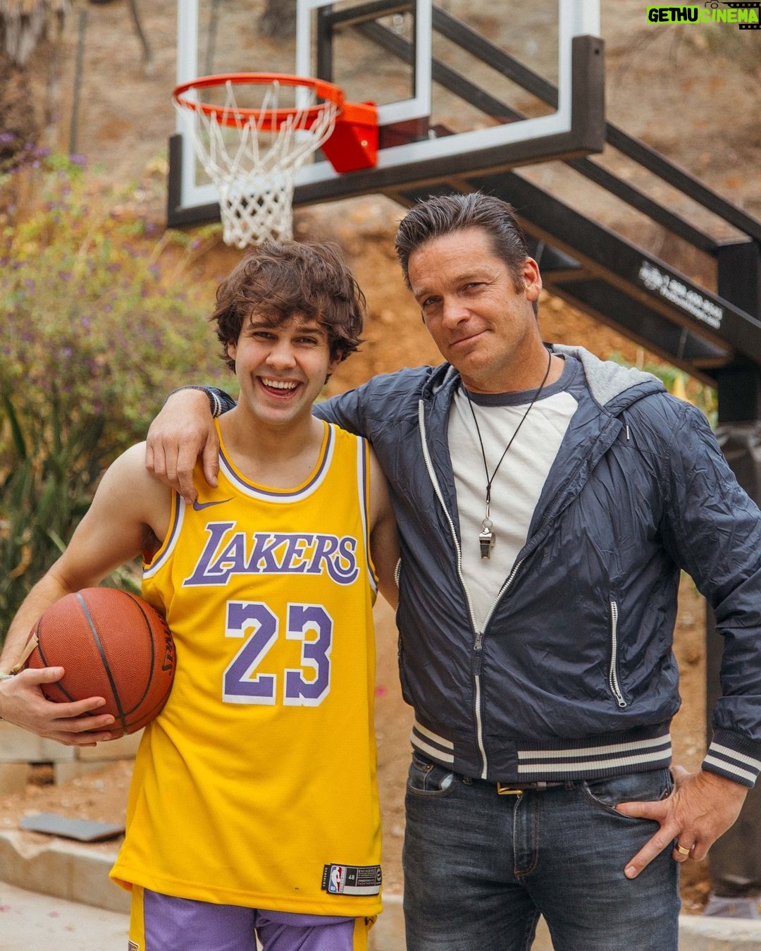 David Dobrik Instagram - Basketball practice was great today! Coach Bolton even said I may get to play this year. Go wildcats!