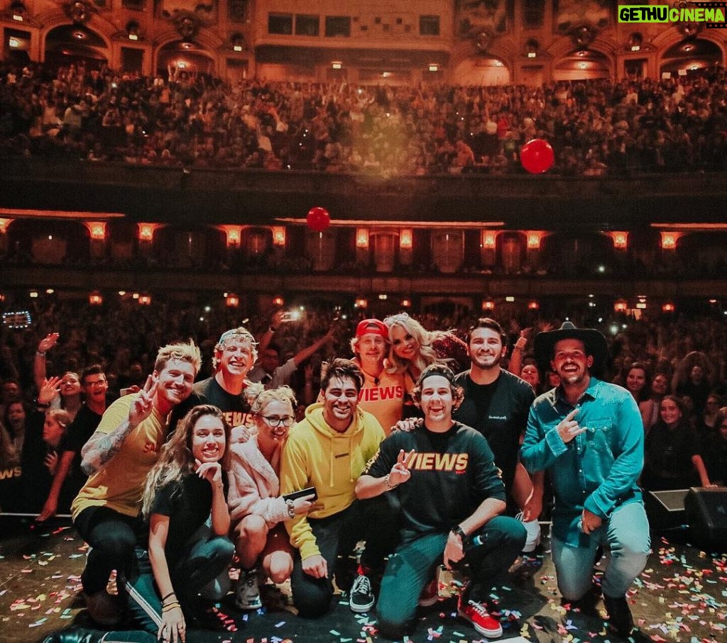 David Dobrik Instagram - It’s all over!! Thank you so much to every single person that helped, worked, and performed on the tour. There is not a better group of people to be surrounded by than these guys. From filming our videos to wondering why the hell we are on stage, I feel really really lucky to be in such a grounded friend group. Thank you to everyone that came to watch and spent a ridiculous amount on ticket prices and didn’t request a refund at the end of the show. We are so insanely lucky to be able to do what we do and so grateful to have the support of all of you guys! Jason’s kids will be able to eat for another year. Thank you guys. Love you 🤗
