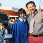 David Dobrik Instagram - Back when I graduated from Hogwarts School of Witchcraft and Wizardry. Congrats to my sister for graduating! She was sent to Slytherin not Vlogglepuff like her bro