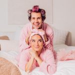 David Dobrik Instagram - If I look happy in these photos it’s because it was BEFORE we got our buttholes waxed!! I'm partnering with @dollarshaveclub for their #MenGetReal campaign to show you I’m prettier than Natalie. Sometimes even the most handsome guys need a little self care and I do love Natalie rubbing my feet 🙃 Dollar Shave Club's got all your grooming needs covered, now at a store near you!! #ad #MenGetReal #DollarShaveClub