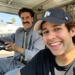 David Dobrik Instagram - Welcome back to America Borat! wawa weewa