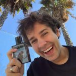 David Dobrik Instagram – ITS FINALLY OUT!!! We’ve been working on this since early last year and i really don’t like to brag, but i promise ya this smells delicious!! 

Davids Perfume out now!! Link in description :)