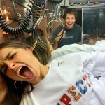 David Dobrik Instagram – Swipe left to see me win lol