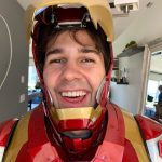 David Dobrik Instagram – I waited 3 months for this to come in the mail!!! Never taking this off hahahah