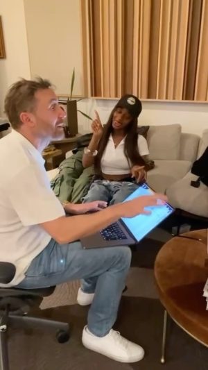 David Guetta Instagram - Probably one of the most creative and fun session over the past months!!!! So happy to release ‘Big FU’ with @ayrastarr and @lildurk today 🔥🔥🔥
🔗 link in bio