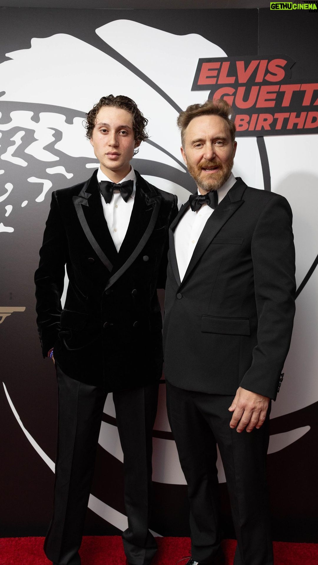David Guetta Instagram - It runs in the family ! My son @elvisguetta organized one of the best parties I’ve seen for a long time. He invited 600 of the most beautiful people I’ve ever seen in Miami. Everyone was dressed up as it was a James Bond theme. Just wow 🔥🔥 I’m so proud of you my son ❤️❤️❤️❤️ Special thanks to @cathyguetta for her creative help Love to all the family and friends that came out including Miami’s king @davidgrutman @isabelagrutman and @worldredeye Nobu Miami Beach