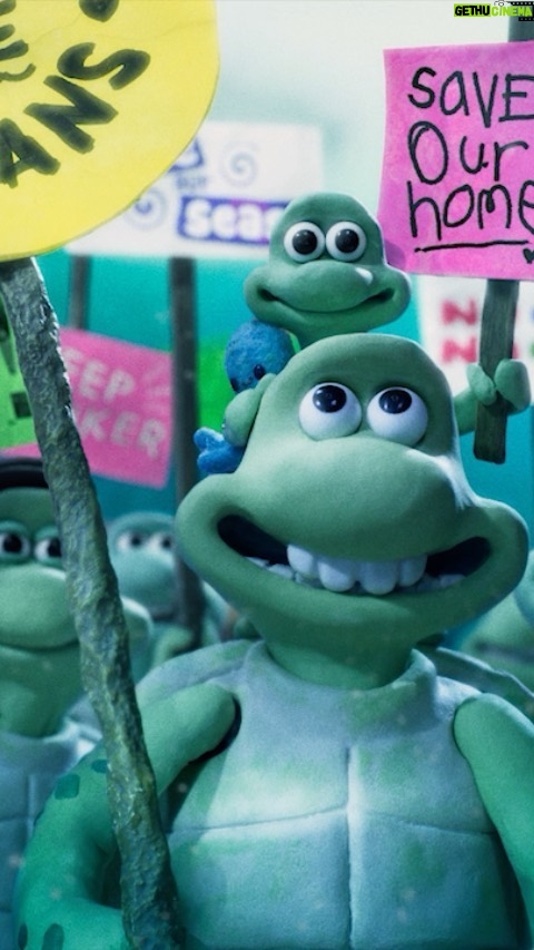 David Harbour Instagram - Watch 2 special minutes of me as a claymation turtle, just as I’ve always envisioned myself. Tomorrow is #worldturtleday . They’ve been around as long as the dinosaurs and they’re in trouble. @greenpeace is working to save them. Help them to help them. Go to greenpeace.org to figure out how.