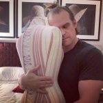David Harbour Instagram - Goodbye long, scraggly, surprisingly soft, Walt Whitman beard. Adieu beige hotel room. Goodnight sweet strange mannequin i never knew what to do with in the corner of the room. Farewell Alexi, you big bold bright burly hope of russia, you complicated tortured soul, you guardian of the red. #itsawrap #blackwidow #redguardian