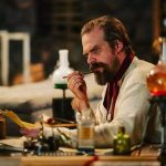 David Harbour Instagram – THE DESIRE TO PLAY GOD!  MURDER!  SCIENCE!  JULLIARD!  BEEF WELLINGTON!  TERRIBLE CINEMATOGRAPHY!  CREATING LIFE ITSELF!  ACTING!  ACTING!  ACTING!  CHILI!
‘Frankenstein’s Monster’s Monster, Frankenstein!’ From the twisted aesthetic of John Levenstein, the dude who directed a bunch of Pen15, and that sheriff dude from stranger things.  Coming to Netflix July 16.