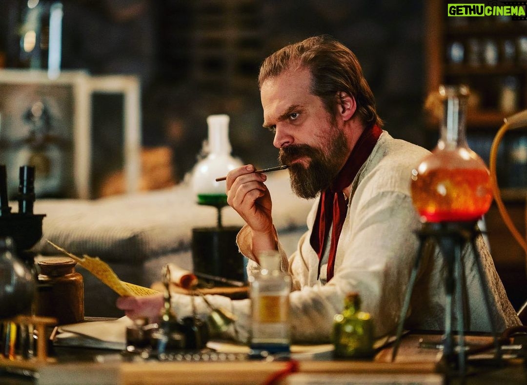 David Harbour Instagram - THE DESIRE TO PLAY GOD! MURDER! SCIENCE! JULLIARD! BEEF WELLINGTON! TERRIBLE CINEMATOGRAPHY! CREATING LIFE ITSELF! ACTING! ACTING! ACTING! CHILI! ‘Frankenstein’s Monster’s Monster, Frankenstein!’ From the twisted aesthetic of John Levenstein, the dude who directed a bunch of Pen15, and that sheriff dude from stranger things. Coming to Netflix July 16.