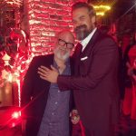 David Harbour Instagram – This me and Hellboy creator like Mignola at last night’s premiere in nyc for @hellboymovie .  I love him and what he does so much I reached out and touched his heart, because he has touched mine and so many others with that beautiful demon Hellboy.  But, that really doesn’t make much sense.  Except in my own self justifying brain.  What happened in reality was just that I was very excited, and reached out and was caught on camera weirdly touching @artofmm.  Oh, David.