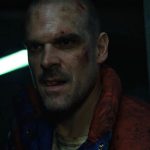 David Harbour Instagram - Part 2 is streaming live on @netflix . And I think the servers are working. Go watch it and you’ll catch this first pic of me ogling a monster and 💥💥💥spoiler alert 💥💥💥 the second pic this early concept design of the true monster of season 4. The deadly crimson interruptor