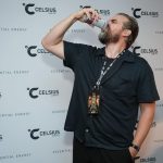 David Harbour Instagram - Fueled up for the night🥊 @celsiusofficial #CELSIUSBrandPartner