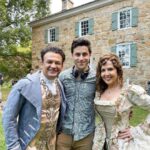 David Henrie Instagram – I know what ur thinking… Justin did some spell that sent @maria_cb back to 1750but that didn’t happen this time haha! It’s been a joy to get to direct her and her incredibly talented husband @david_barrera on an exciting new project!