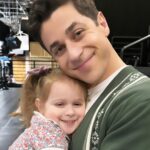 David Henrie Instagram – Last night was very special for me, my baby girl got to see me act for the first time! I finished a scene, she yelled from the audience “Poppa that was funny!”, everyone laughed, then she jumped in my arms and we snapped this pic. The Russo’s have a new fan 🥰🥰🥰
.
.
.
.
.
#DadLife #Dad #Russos #Wizards #WOWP #ProudDad #OnSet